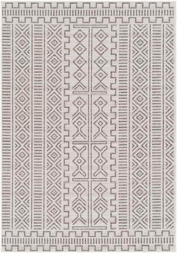 Sappemeer 5x8 Bohemian Brown Area Rug Carpet for Living Room Bedroom or Kitchen (5'3" x 7'3")